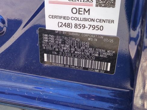 New 2025 Subaru Impreza RS image 35