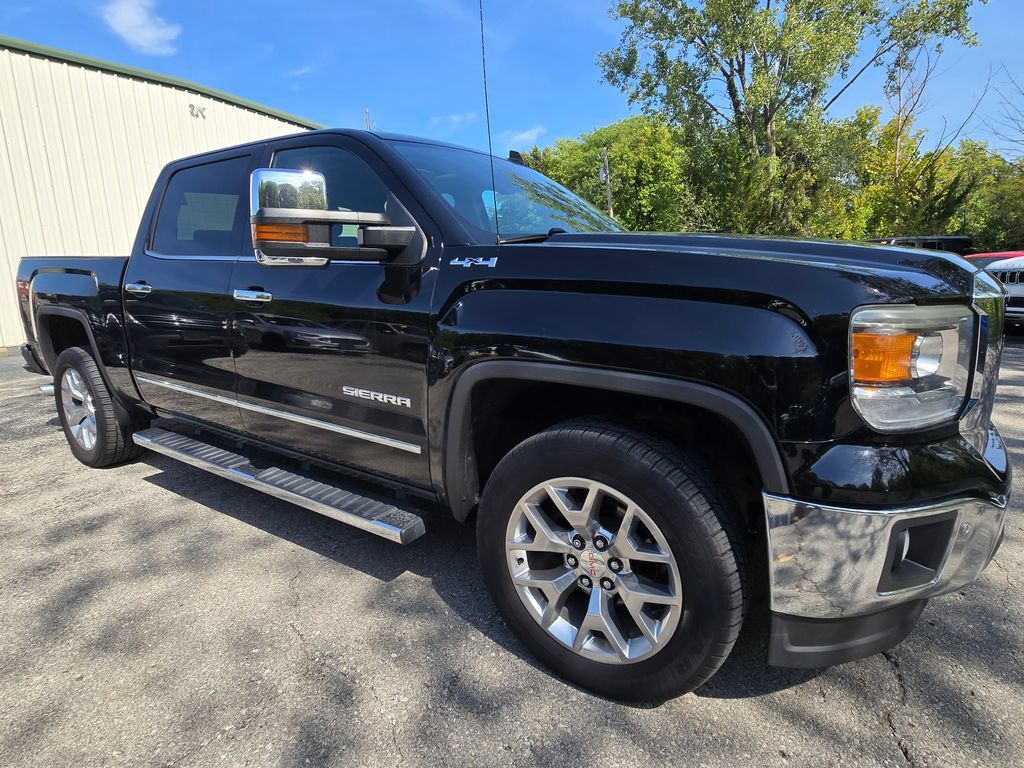 Used 2015 GMC Sierra 1500 SLT w/ SLT Crew Cab Value Package AWD/4WD image 10