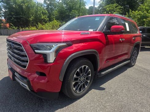 Used 2024 Toyota Sequoia Limited w/ Tow Technology Package RWD image 1