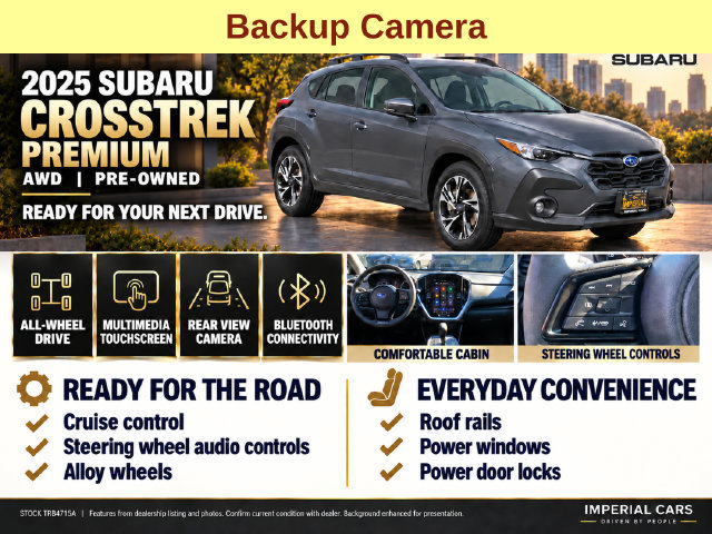 Certified 2025 Subaru Crosstrek 2.5i Premium AWD/4WD image 4