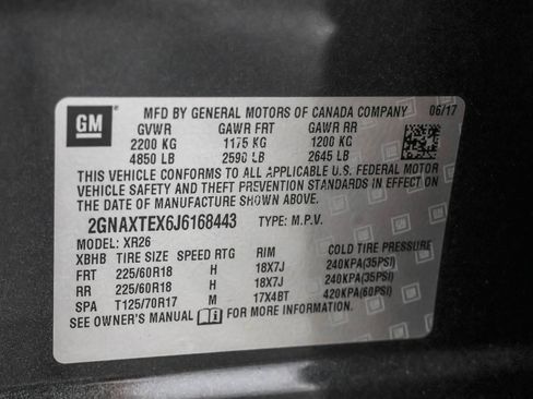 Used 2018 Chevrolet Equinox LT AWD/4WD image 50