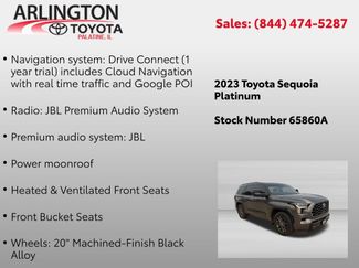 Used 2023 Toyota Sequoia Platinum AWD/4WD video 2