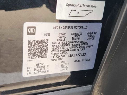 Used 2023 GMC Acadia SLE image 34