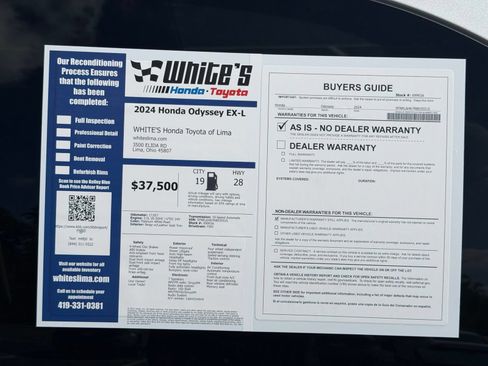 Used 2024 Honda Odyssey EX-L image 33