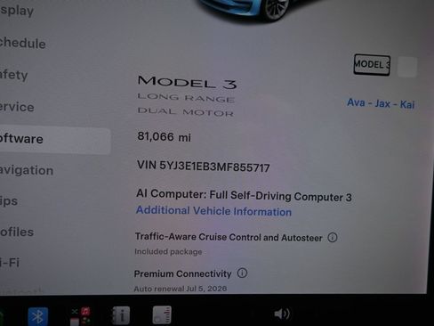 Used 2021 Tesla Model 3 Long Range AWD/4WD image 12