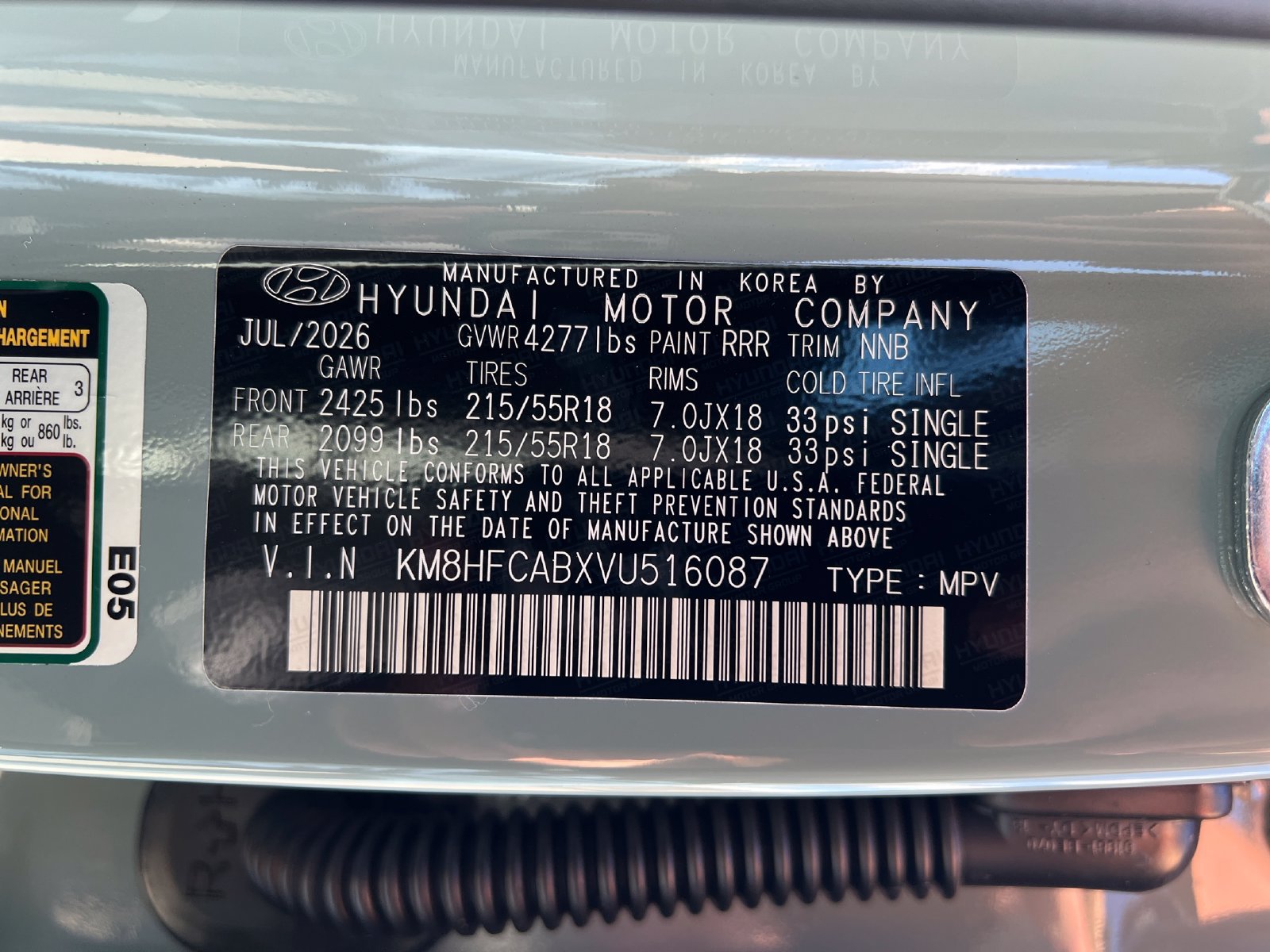 New 2027 Hyundai Kona SEL Sport AWD/4WD image 28