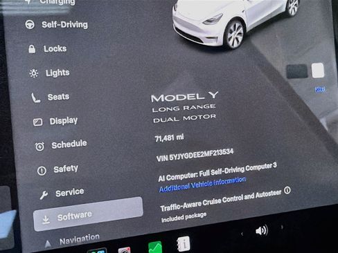 Used 2021 Tesla Model Y Long Range AWD/4WD image 8