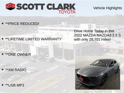 Used 2022 MAZDA MAZDA3 s FWD image 13