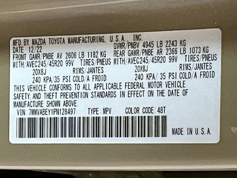 Used 2023 MAZDA CX-50 2.5 Turbo w/ Cargo Package image 32