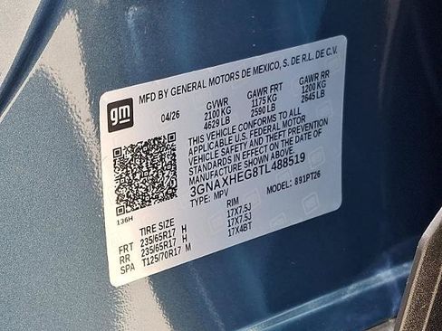 New 2026 Chevrolet Equinox LT w/ Convenience Package II FWD image 11