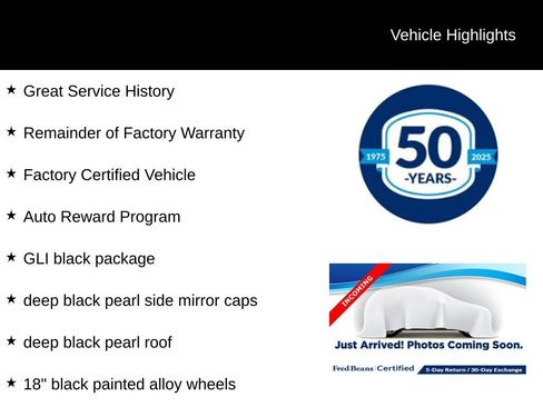 Used 2025 Volkswagen Jetta GLI Autobahn w/ GLI Black Package image 3