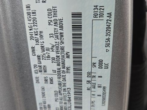 Certified 2020 Ford Escape SEL image 28