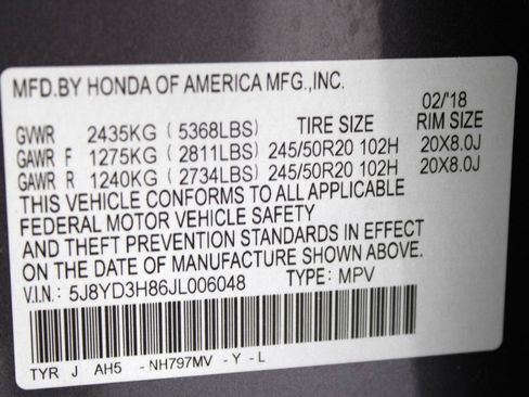 Used 2018 Acura MDX FWD w/ Advance Package image 85