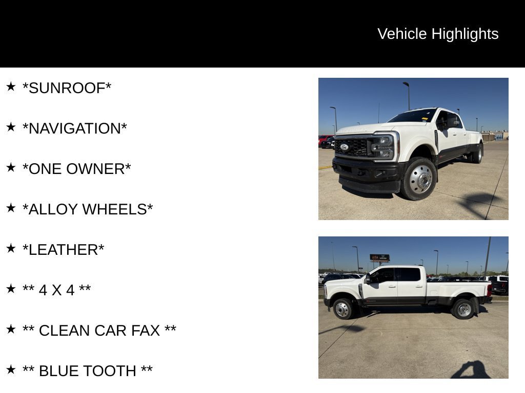 Used 2024 Ford F450 King Ranch w/ FX4 Off-Road Package AWD/4WD image 4