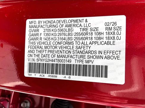 Certified 2026 Honda Pilot EX-L image 31