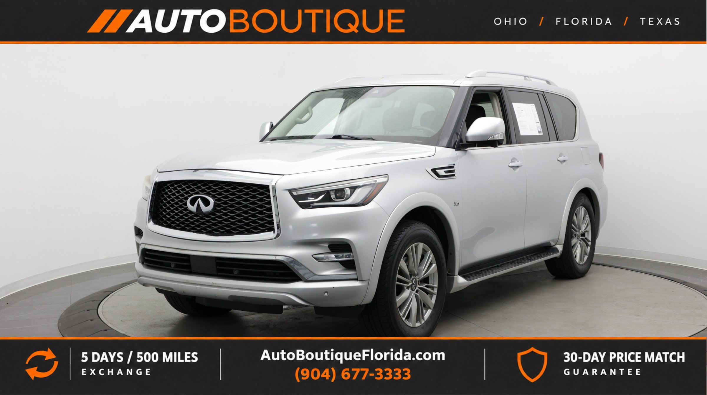 Used 2018 INFINITI QX80 4WD w/ Driver Assistance Package image 1