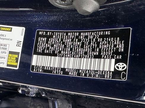 Used 2022 Toyota Corolla SE image 36