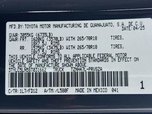 New 2025 Toyota Tacoma TRD Off-Road image 29