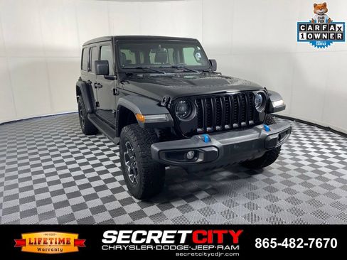 Used 2023 Jeep Wrangler Unlimited Rubicon 4xe w/ Cold Weather Group AWD/4WD image 1