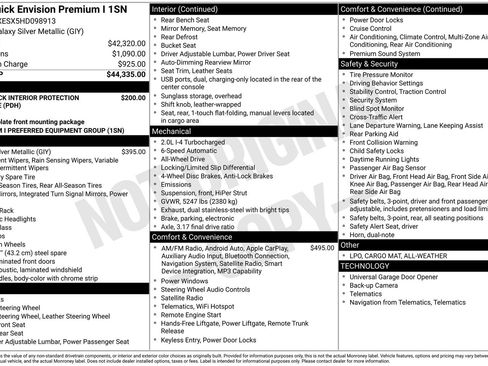 Used 2017 Buick Envision Premium image 78