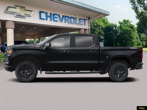New 2026 Chevrolet Silverado 1500 Custom Trail Boss w/ LPO, Dark Essentials Package AWD/4WD image 2