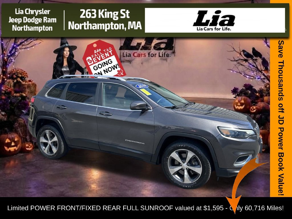Certified 2019 Jeep Cherokee Limited AWD/4WD 360° Tour