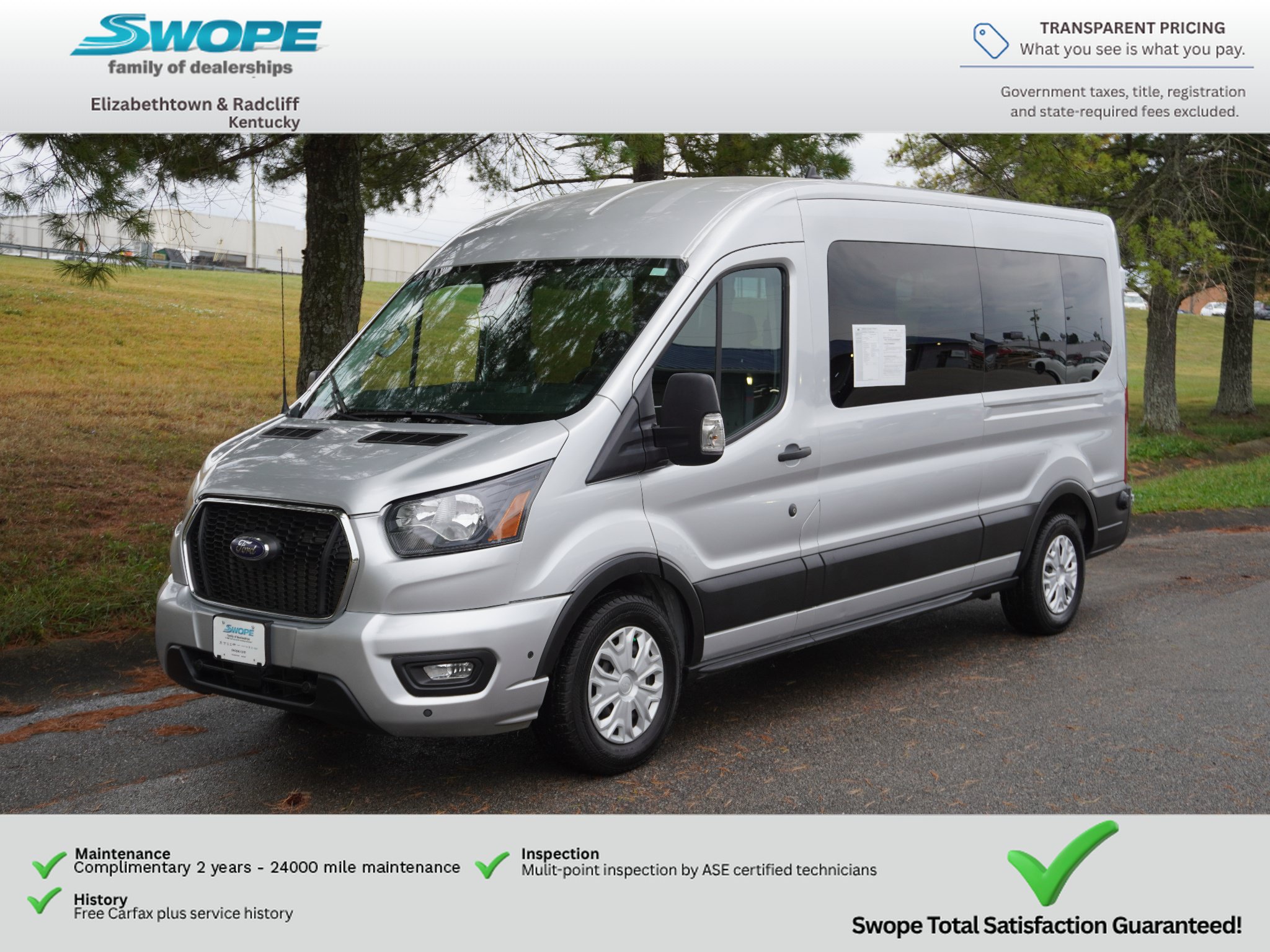 Used 2024 Ford Transit 350 XLT RWD image 7