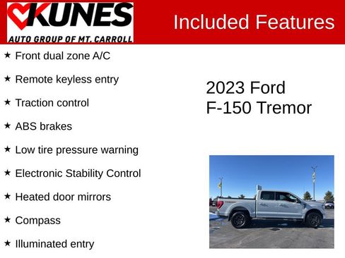 Used 2023 Ford F150 Tremor w/ 360 Degree Camera Package image 3