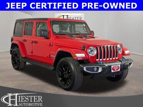 Certified 2022 Jeep Wrangler Unlimited Sahara image 1
