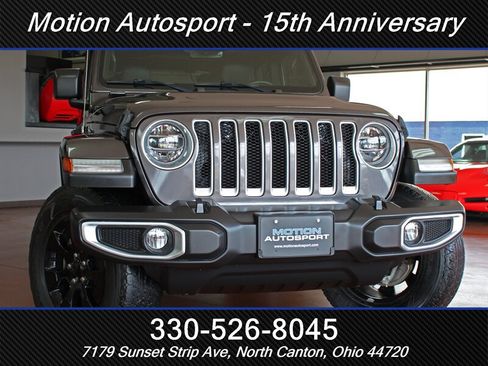 Used 2021 Jeep Wrangler Unlimited Sahara w/ Uconnect 4C Nav & Sound Group AWD/4WD image 57