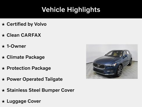 Used 2023 Volvo XC60 B5 Ultimate w/ Climate Package FWD image 5