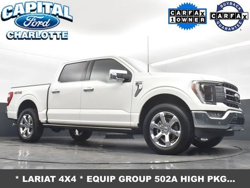 Used 2022 Ford F150 Lariat w/ Equipment Group 502A High image 16
