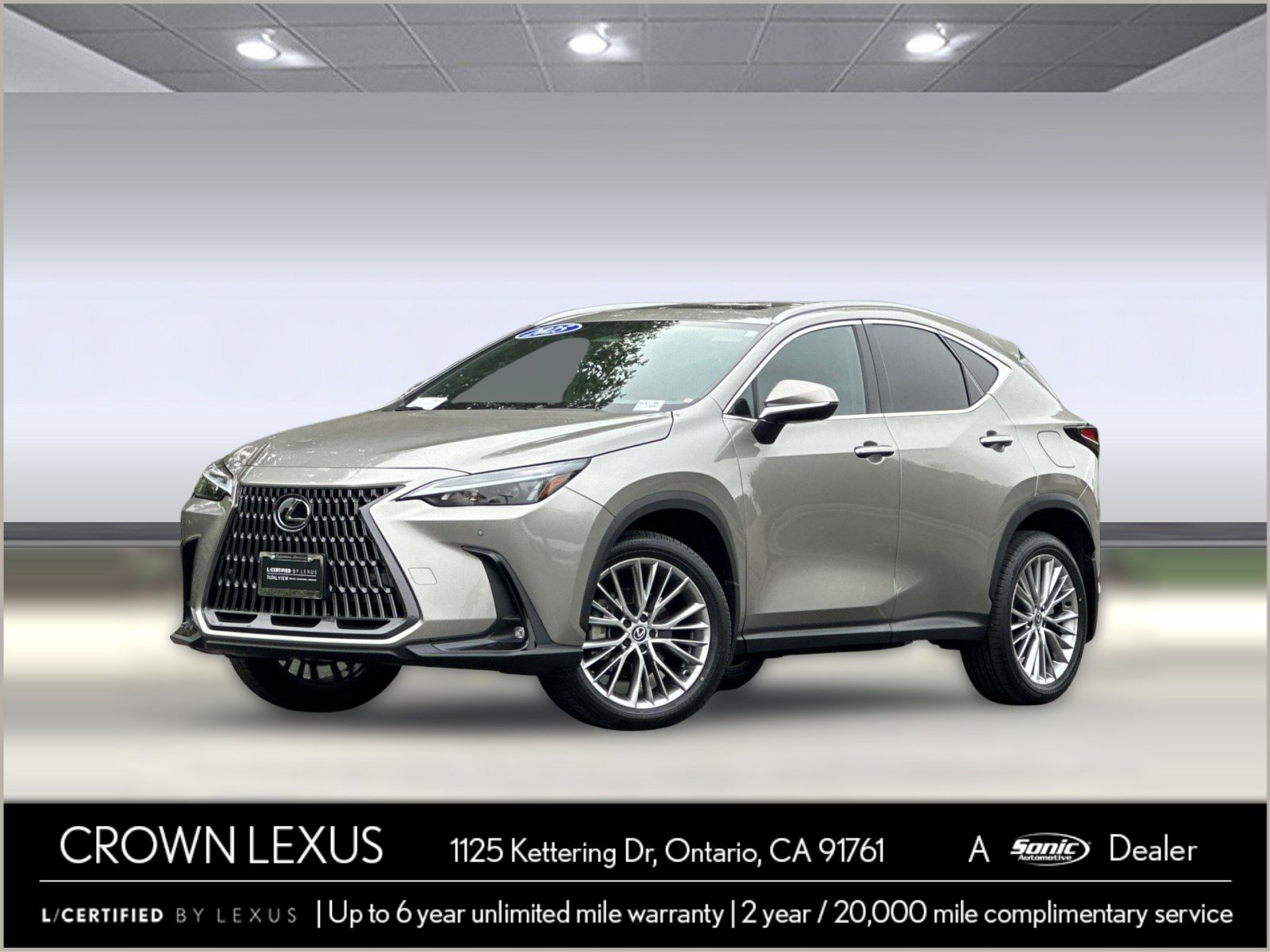 Certified 2025 Lexus NX 350h AWD w/ Cold Area Package image 1