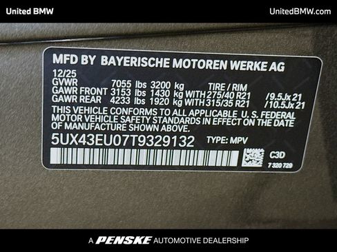 New 2026 BMW X5 xDrive50e w/ M Sport Package AWD/4WD image 15