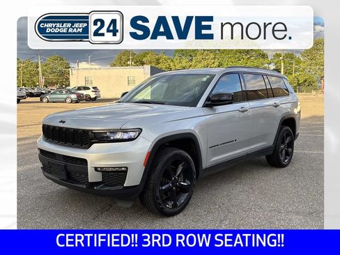 Used 2024 Jeep Grand Cherokee L Limited w/ Black Appearance Package AWD/4WD image 1
