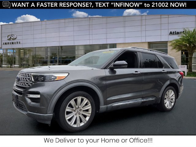 Used 2020 Ford Explorer Limited w/ Class III Trailer Tow Package RWD image 1