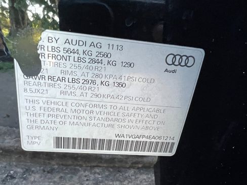 Used 2014 Audi SQ5 Prestige image 51