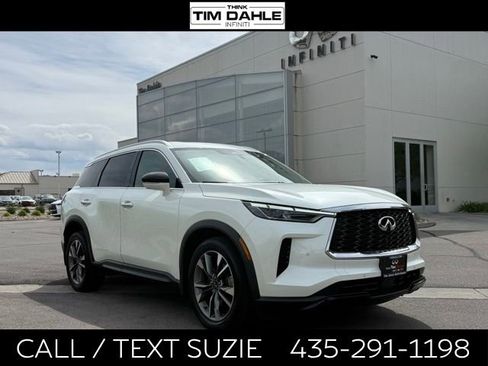 Certified 2023 INFINITI QX60 Luxe w/ Cargo Package AWD/4WD image 1
