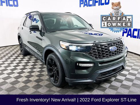 Used 2022 Ford Explorer ST-Line w/ Class IV Trailer Tow Package image 1