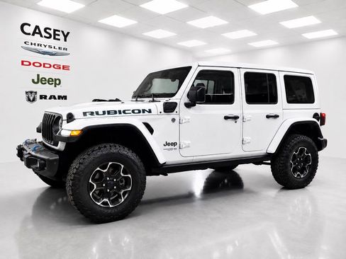 Used 2022 Jeep Wrangler Unlimited Rubicon 4xe w/ Steel Bumper Group AWD/4WD image 1