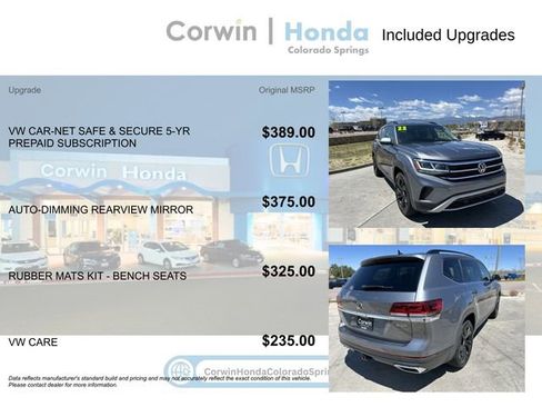 Used 2022 Volkswagen Atlas SE AWD/4WD image 4