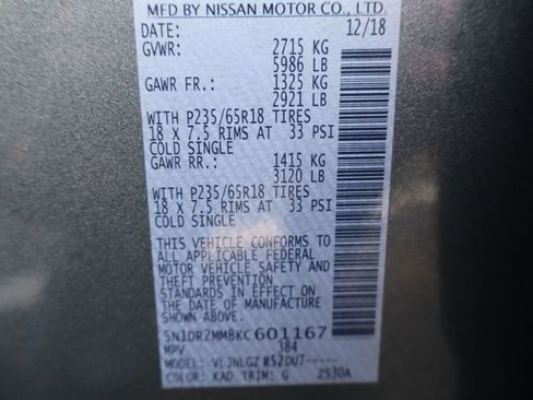 Used 2019 Nissan Pathfinder SL image 48