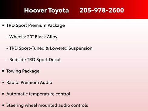 Used 2023 Toyota Tundra SR5 w/ TRD Sport Premium Package AWD/4WD image 7