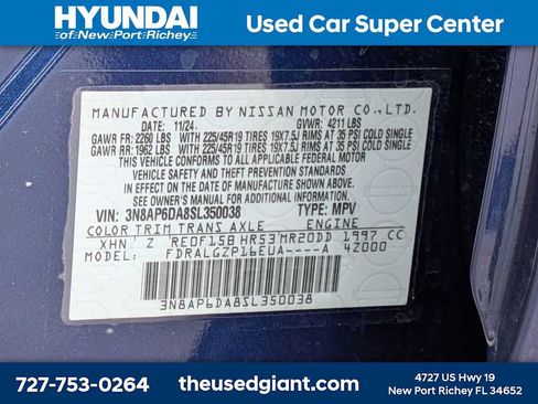 Used 2025 Nissan Kicks SR FWD image 35