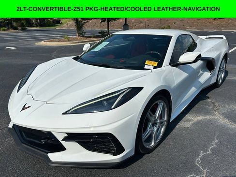 Used 2024 Chevrolet Corvette Stingray Preferred Conv w/ Z51 Performance Package RWD image 1
