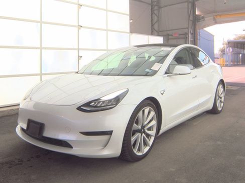 Used 2019 Tesla Model 3 Long Range AWD/4WD image 1