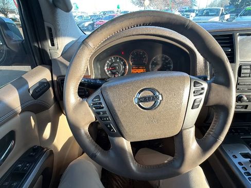 Used 2015 Nissan Armada Platinum w/ 2nd Row Captain Seat Package AWD/4WD image 18