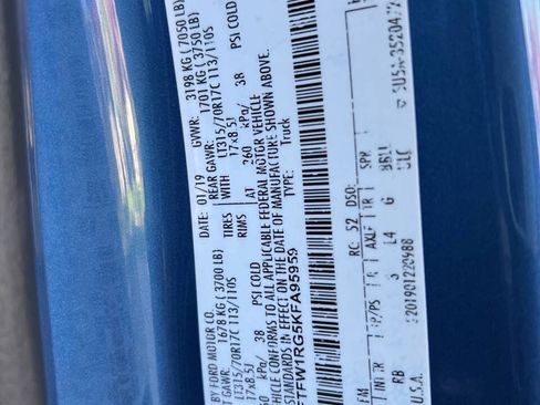 Used 2019 Ford F150 Raptor w/ Equipment Group 802A Luxury image 44