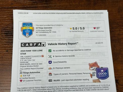 Used 2020 RAM 1500 Big Horn image 44