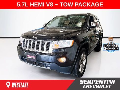 Used 2013 Jeep Grand Cherokee Overland AWD/4WD image 1